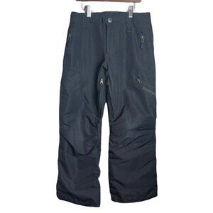 Boulder Gear Youth Ski/Snow/Board Pants Size M Black -adjustable waist